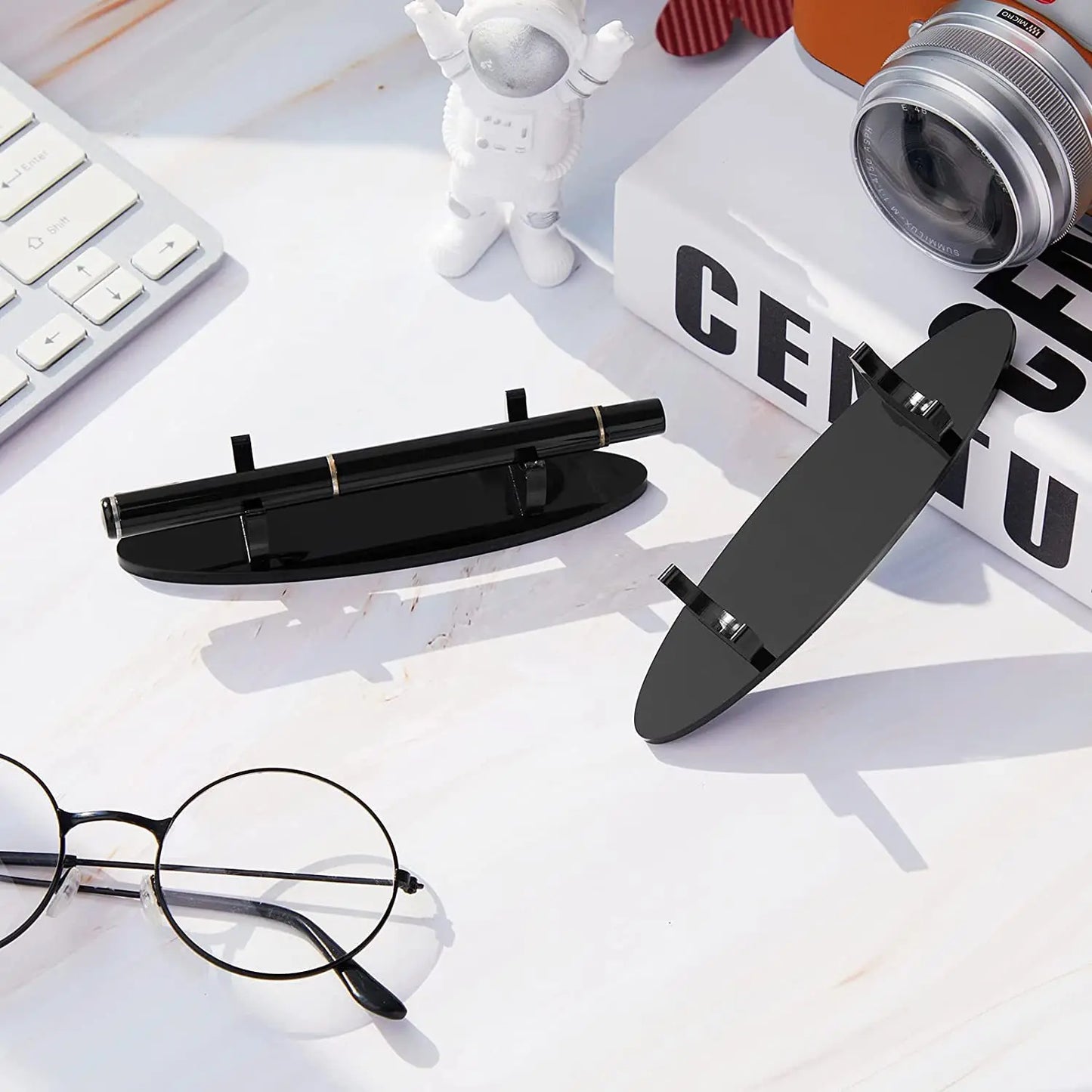 Acrylic Pen Holder Display Stand Pencil Display Holder Fountain Pen Ballpoint Pen Display Rack For Home School Office